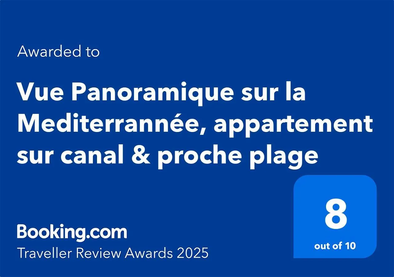 Vue Panoramique Sur La Mediterrannee, Appartement Sur Canal & Proche Plage Roses Daire
