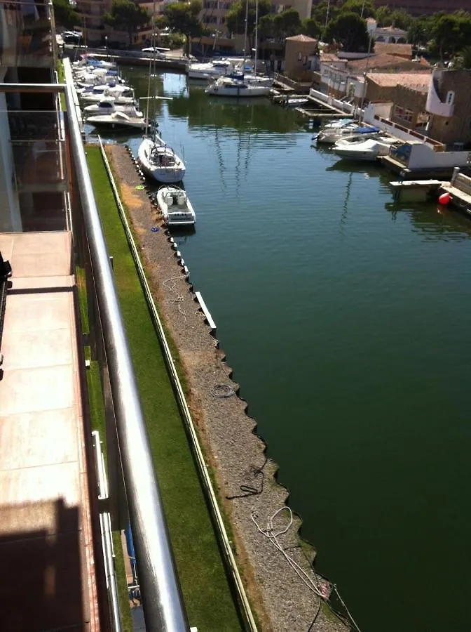 Daire Vue Panoramique Sur La Mediterrannee, Appartement Sur Canal & Proche Plage Roses